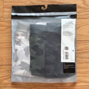 Lululemon Always in Motion Boxer 5” 3 Pack *Geo Camo